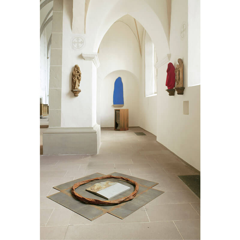 Installation (Teilansicht), 2005, St. Maria im Weinberg, Warburg
