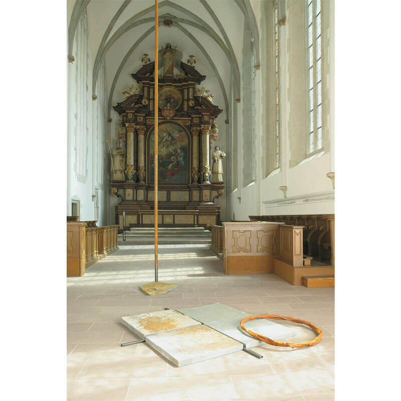 Installation (Teilansicht), 2005, St. Maria im Weinberg, Warburg