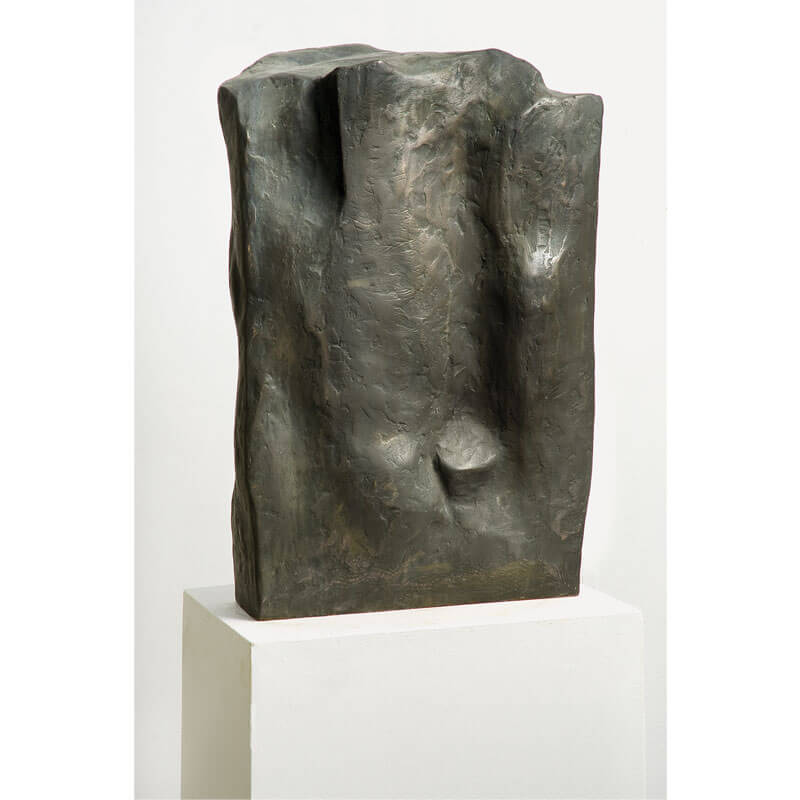 o.T. (Torso), 1979, Bronzeguss, H 59 cm, B 38 cm, T 20 cm